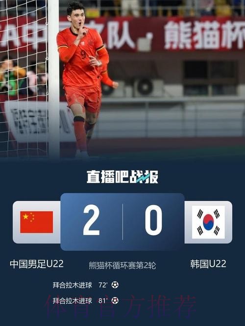 韩媒：中国黄金一代令人畏惧，曾2-0胜韩国；八强战或再相遇